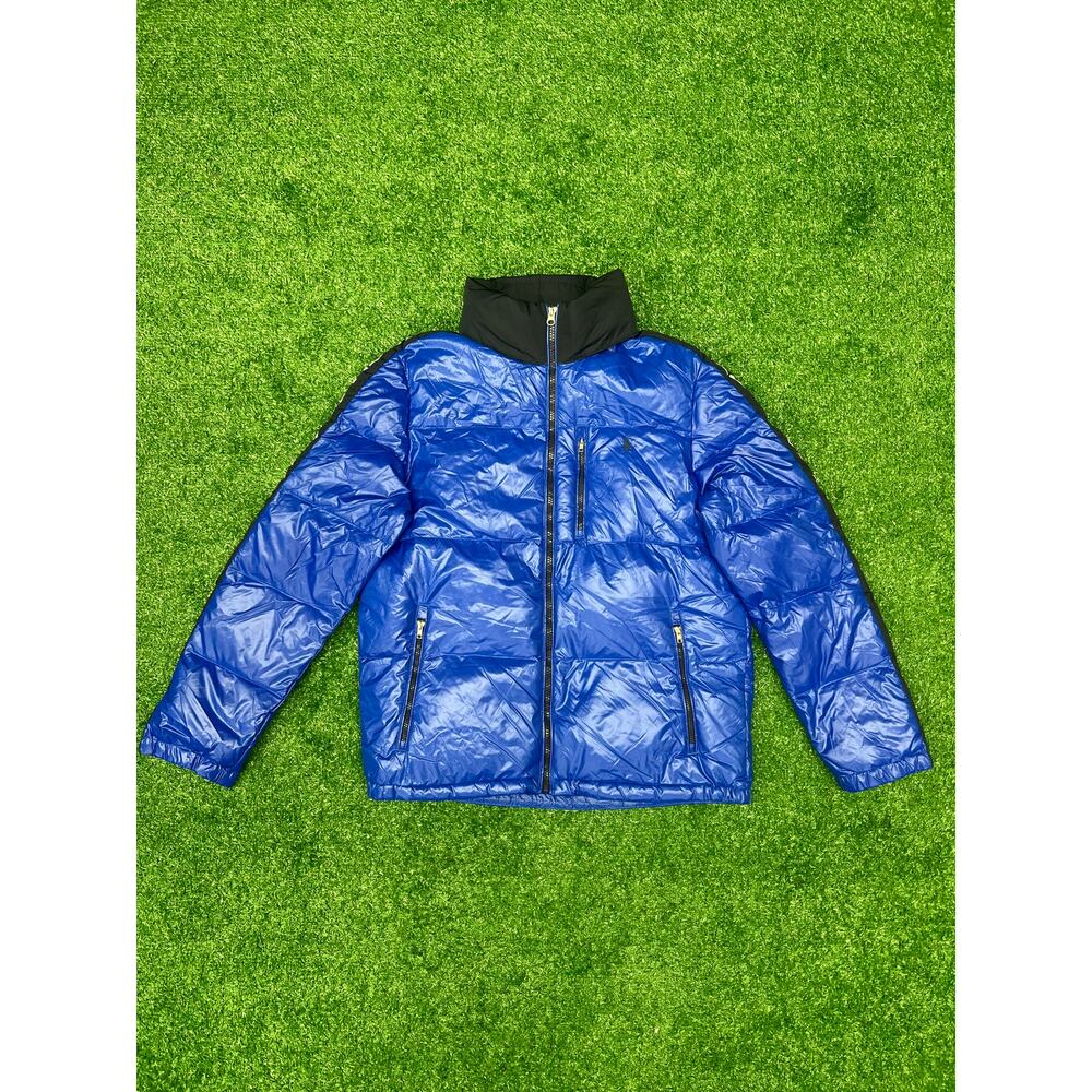 KIDS Polo Ralph Lauren Quilted Down Jacket Blue SZ Extra Large